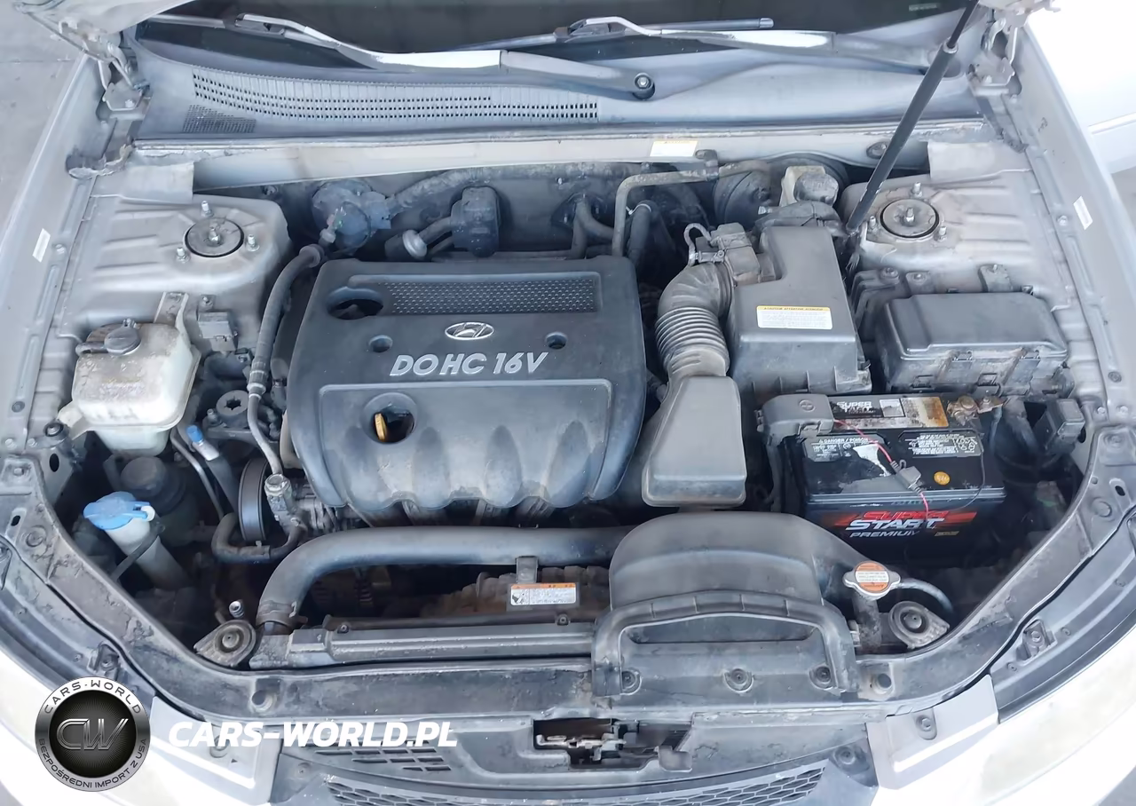 2008 Hyundai Sonata Gls VIN:5NPET46C78H373041 - 10