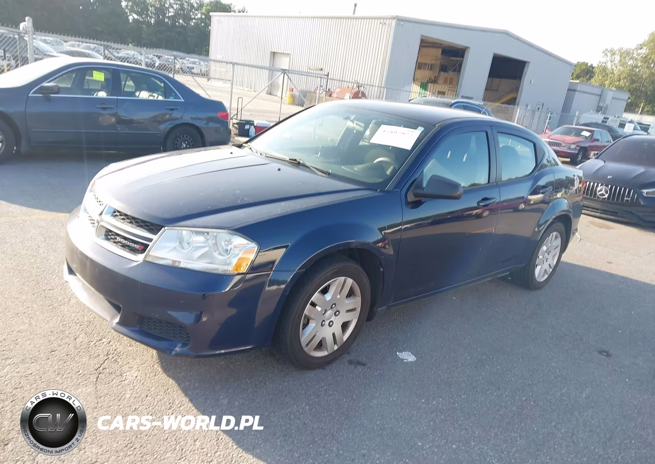 2013 Dodge Avenger Se VIN:1C3CDZAB3DN651965 - 2