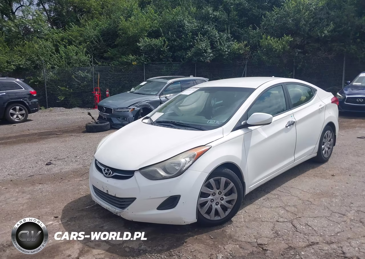 2013 Hyundai Elantra Gls VIN:5NPDH4AE3DH178439 - 2