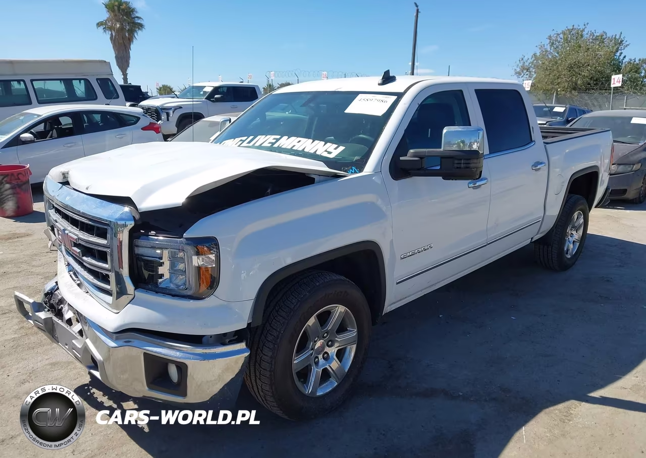 2015 GMC Sierra 1500 Slt VIN:3GTP1VEC4FG366169 - 2