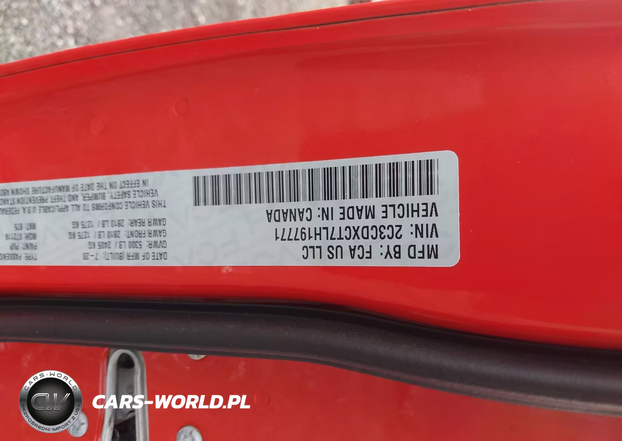 2020 Dodge Charger R-T Rwd VIN:2C3CDXCT7LH197771 - 9