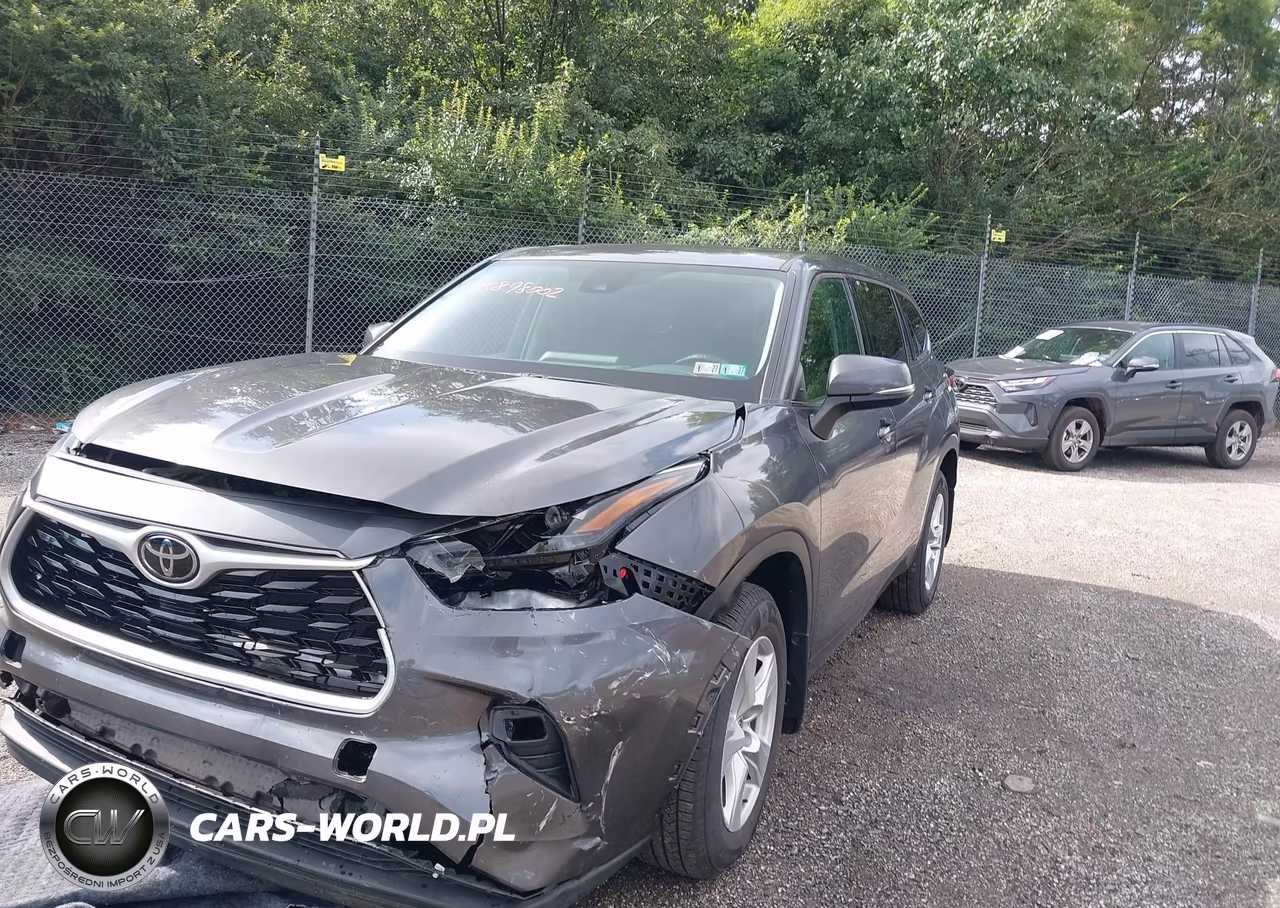 2022 Toyota Highlander Le VIN:5TDBZRBH9NS562599 - 2