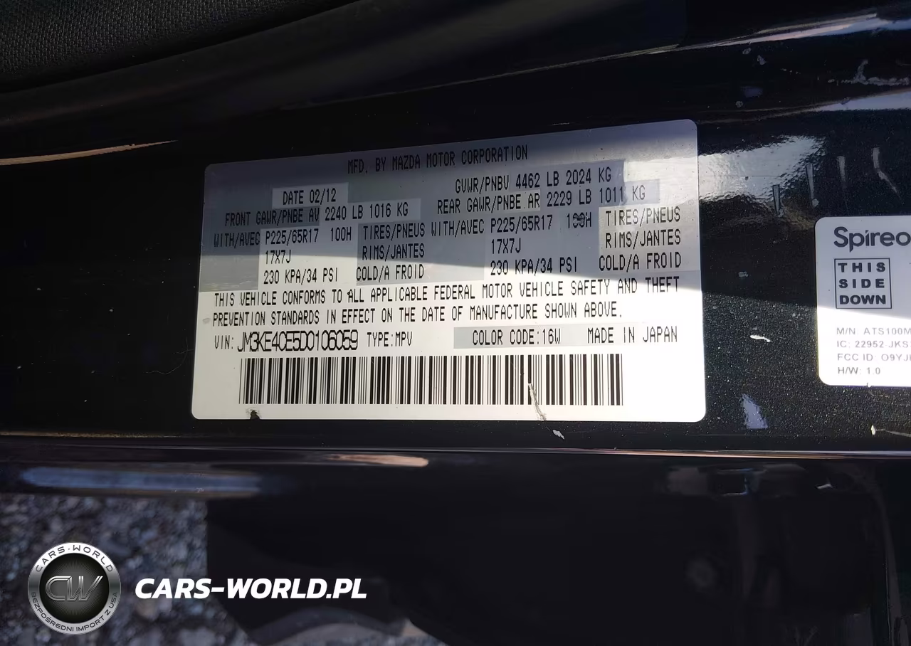 2013 Mazda Cx-5 Touring VIN:JM3KE4CE5D0106059 - 9