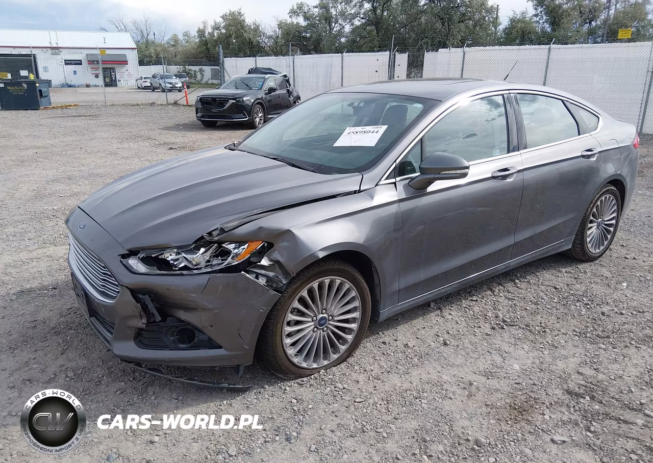 2014 Ford Fusion Titanium VIN:3FA6P0D92ER316169 - 2