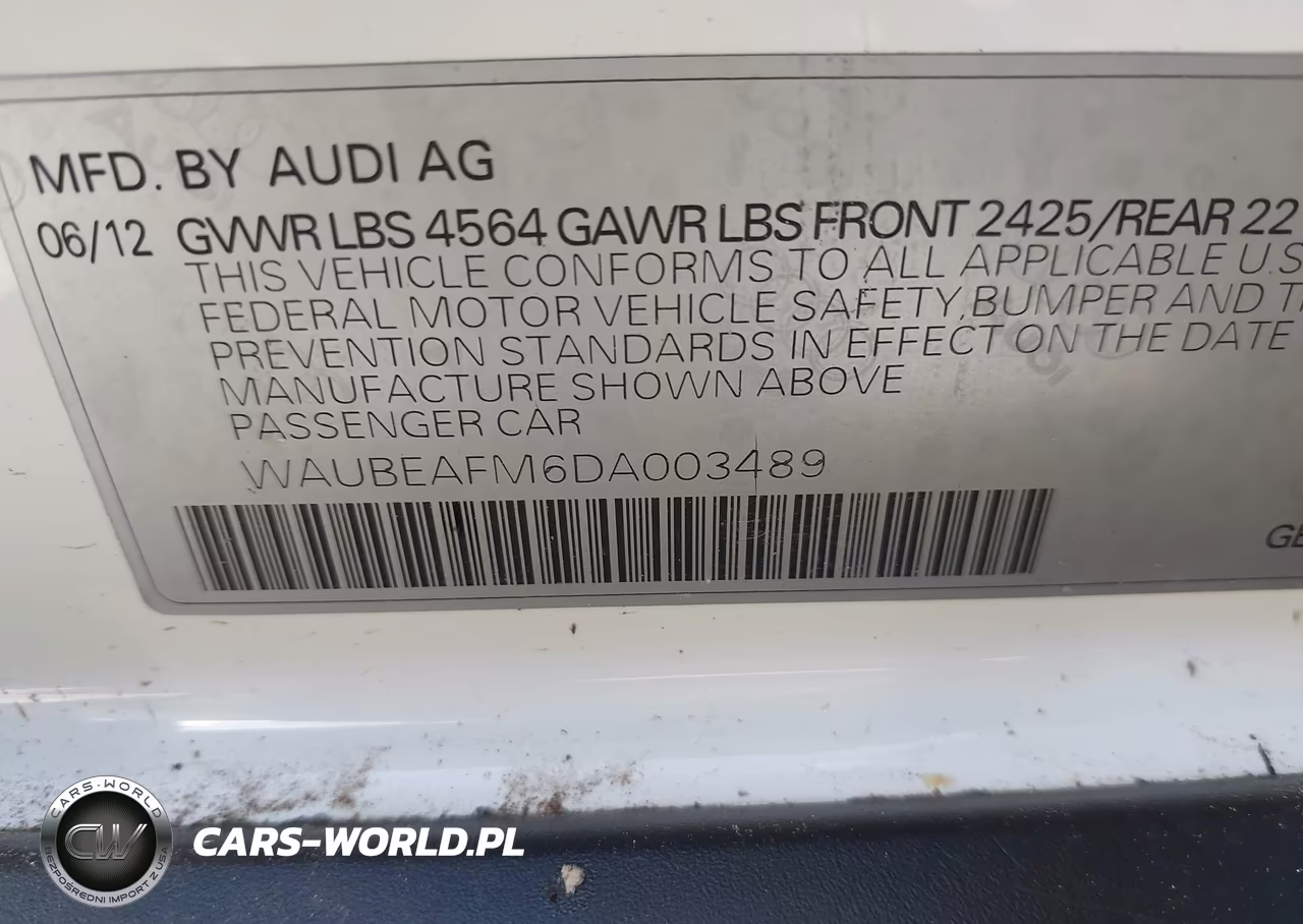 2013 Audi A3 2.0T Premium VIN:WAUBEAFM6DA003489 - 9