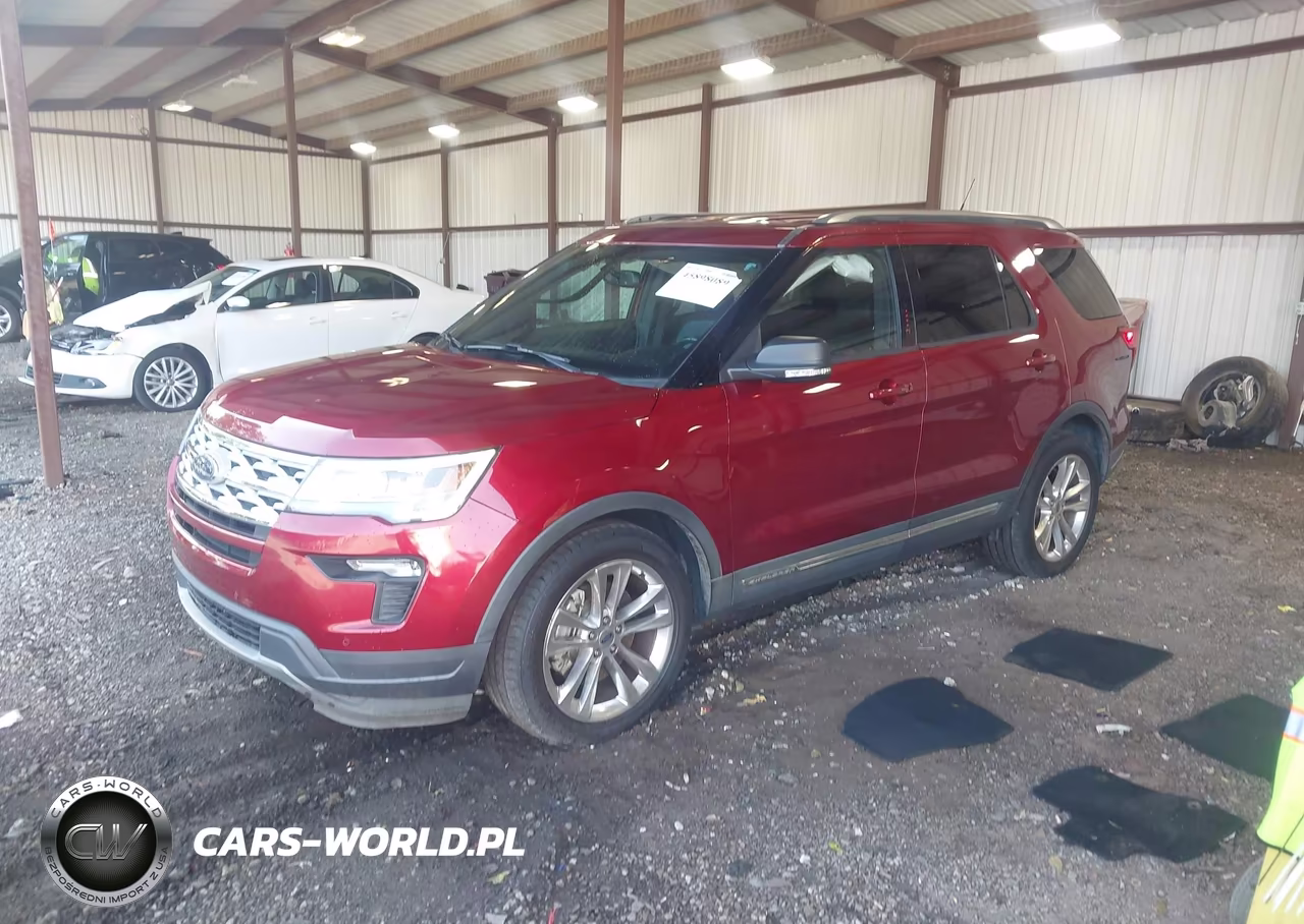 2019 Ford Explorer Xlt VIN:1FM5K7D81KGB01241 - 2