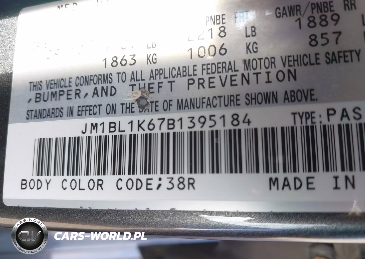 2011 Mazda Mazda3 S Sport VIN:JM1BL1K67B1395184 - 9