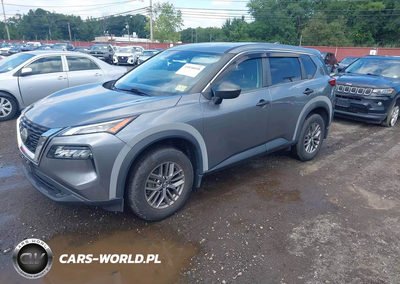 2021 Nissan Rogue S Intelligent Awd VIN:JN8AT3AB9MW203070 - 2