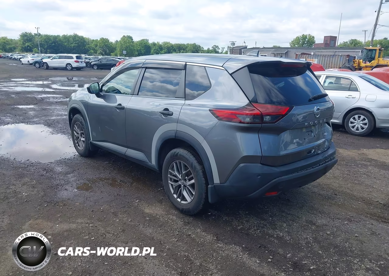 2021 Nissan Rogue S Intelligent Awd VIN:JN8AT3AB9MW203070 - 3