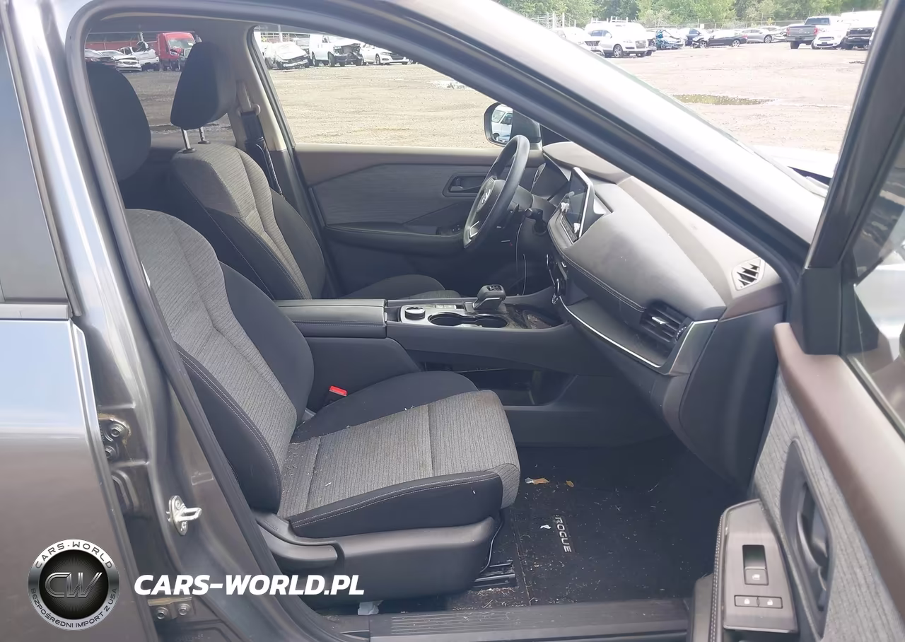 2021 Nissan Rogue S Intelligent Awd VIN:JN8AT3AB9MW203070 - 5