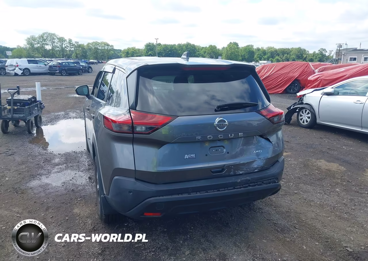 2021 Nissan Rogue S Intelligent Awd VIN:JN8AT3AB9MW203070 - 6