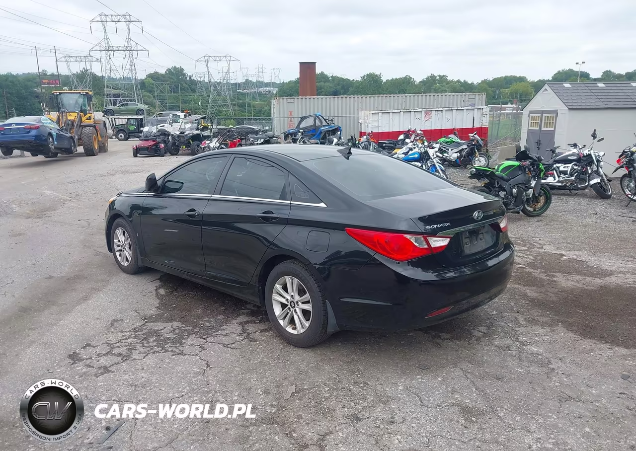 2013 Hyundai Sonata Gls VIN:5NPEB4AC4DH678789 - 3