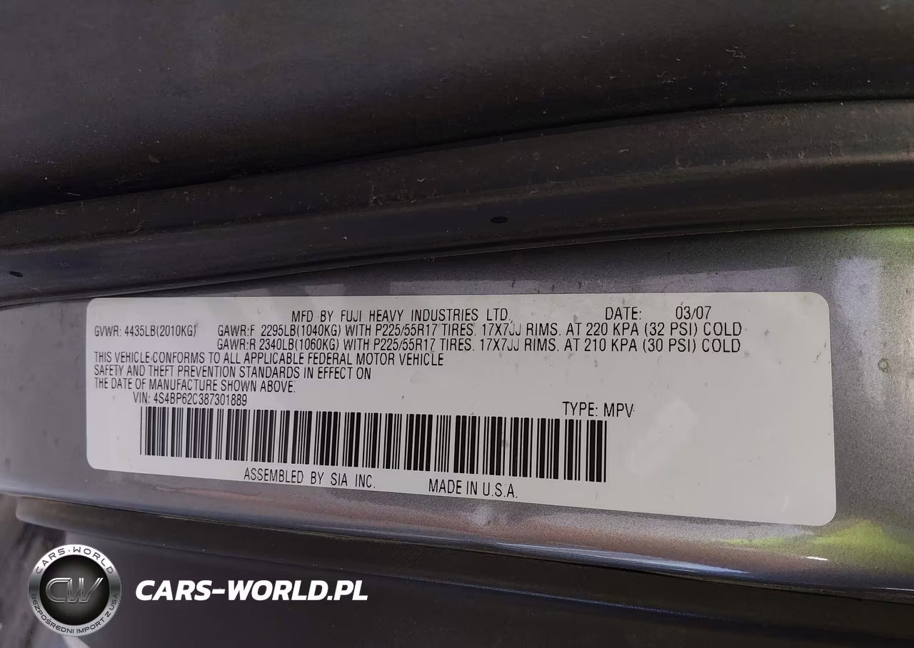 2008 Subaru Outback 2.5I Limited-2.5I Limited L.l. Bean Edition VIN:4S4BP62C387301889 - 9