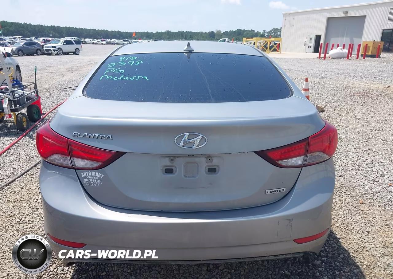 2016 Hyundai Elantra Limited VIN:KMHDH4AE4GU536606 - 17