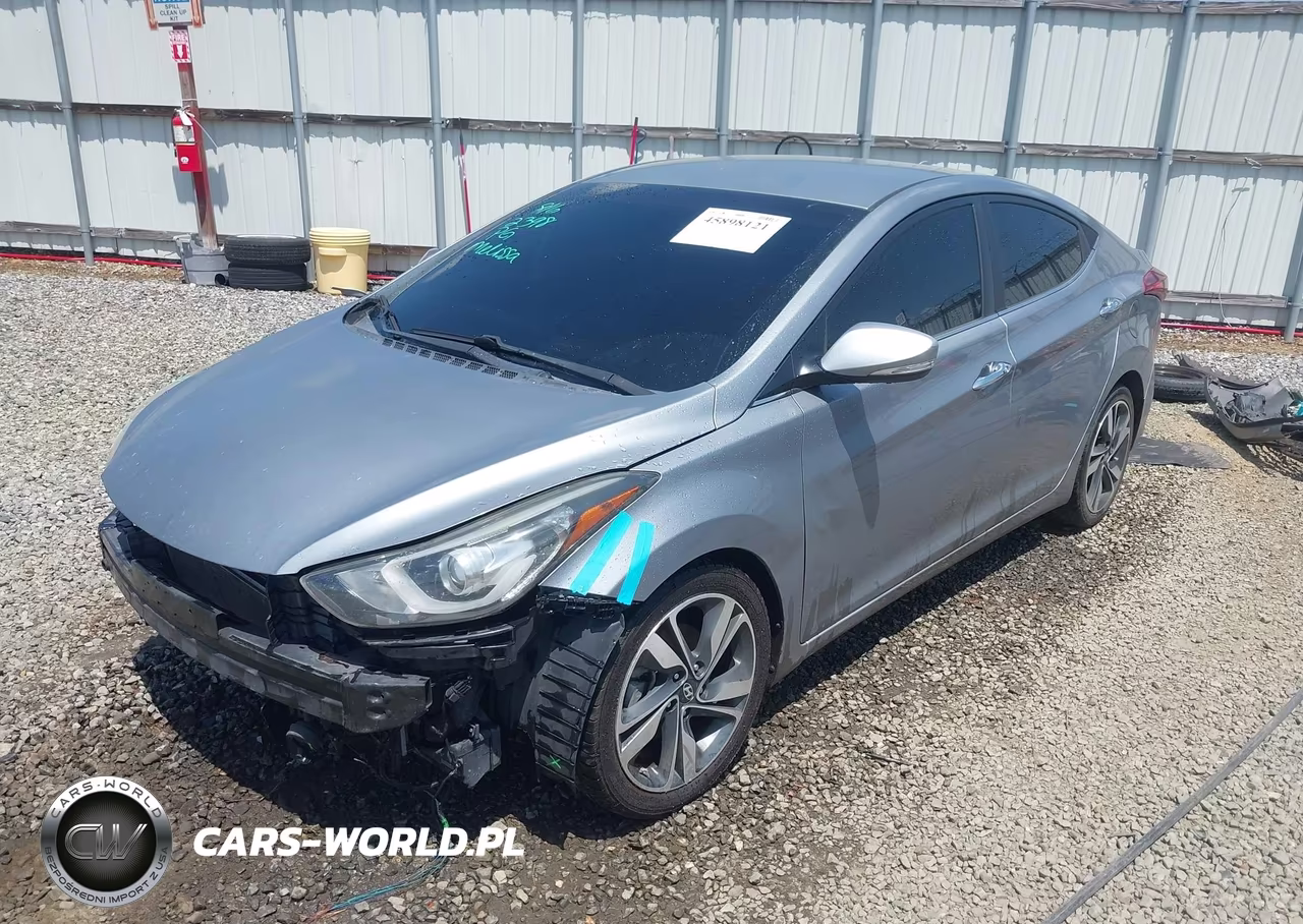 2016 Hyundai Elantra Limited VIN:KMHDH4AE4GU536606 - 2