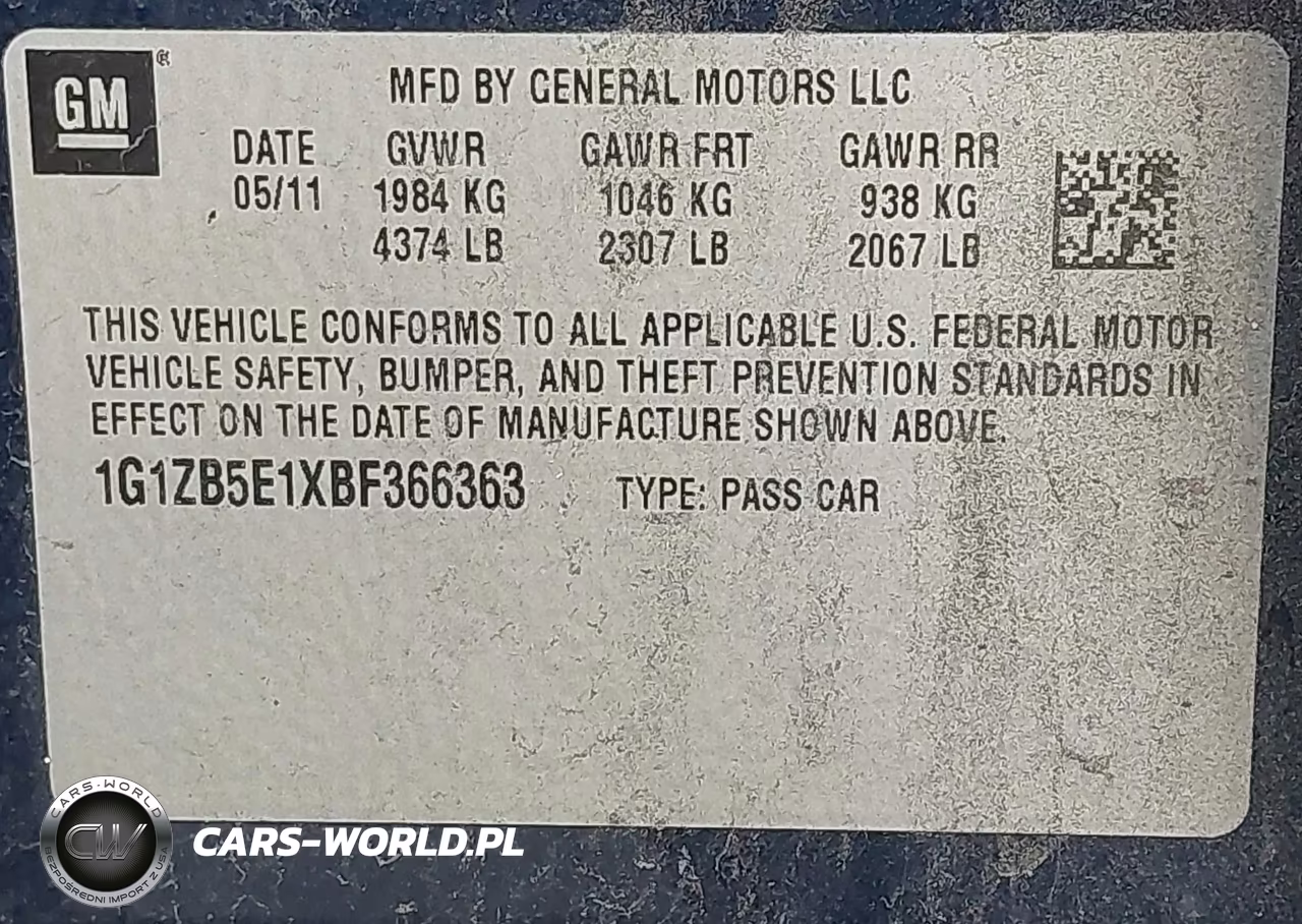 2011 Chevrolet Malibu Ls VIN:1G1ZB5E1XBF366363 - 9