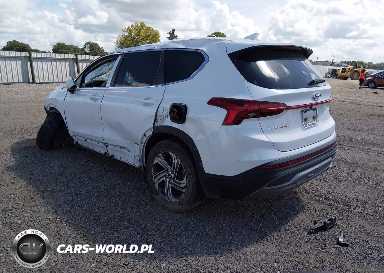 2022 Hyundai Santa Fe Se VIN:5NMS14AJONH376774 - 3