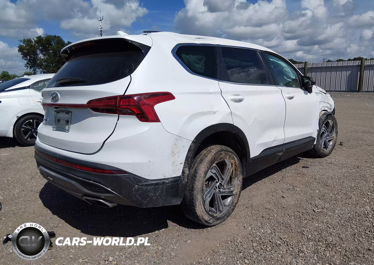 2022 Hyundai Santa Fe Se VIN:5NMS14AJONH376774 - 4
