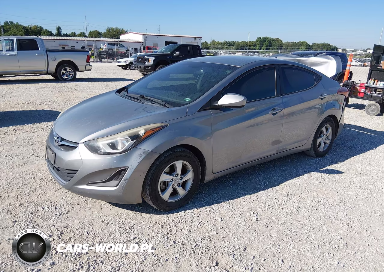 2014 Hyundai Elantra Se VIN:KMHDH4AE5EU091340 - 2