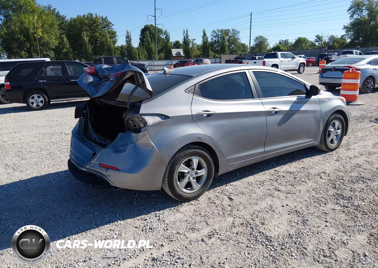 2014 Hyundai Elantra Se VIN:KMHDH4AE5EU091340 - 4