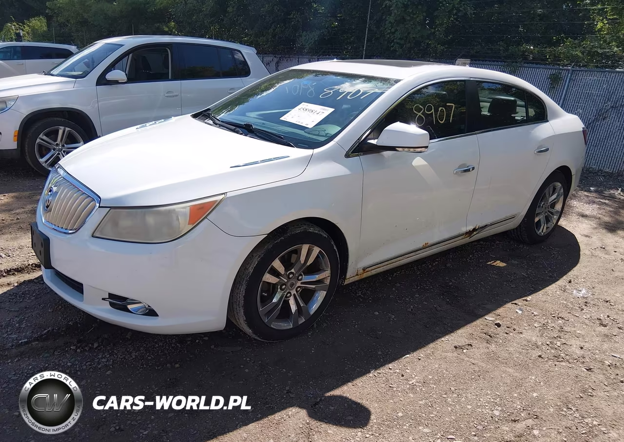 2010 Buick Lacrosse Cxs VIN:1G4GE5EV1AF220937 - 2