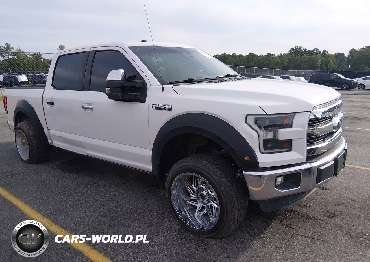 2016 Ford F-150 Lariat VIN:1FTEW1CF2GFC15851 - 1
