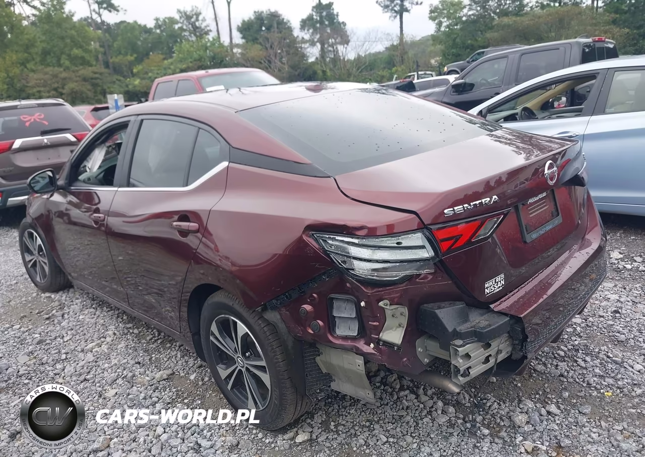 2020 Nissan Sentra Sv Xtronic Cvt VIN:3N1AB8CV0LY264403 - 3