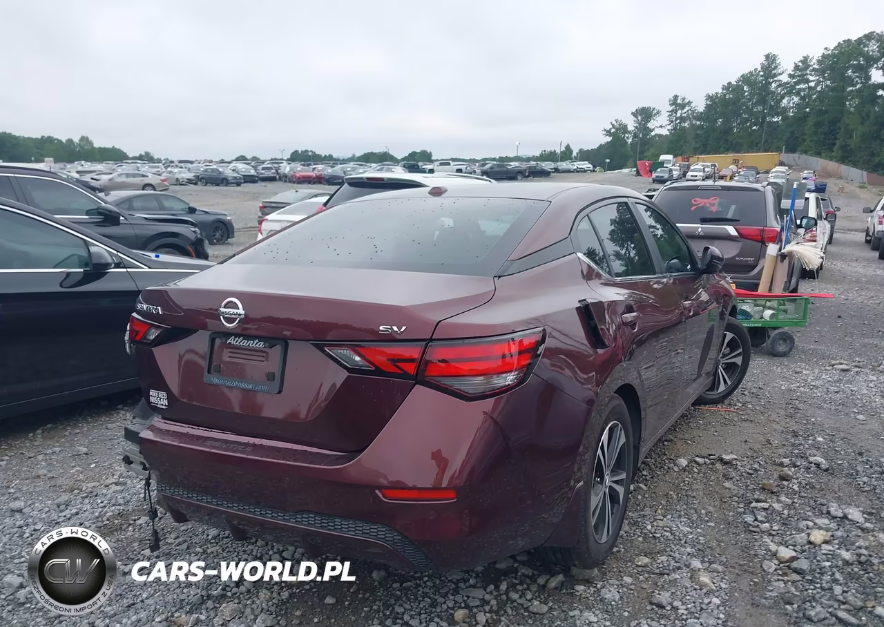2020 Nissan Sentra Sv Xtronic Cvt VIN:3N1AB8CV0LY264403 - 4