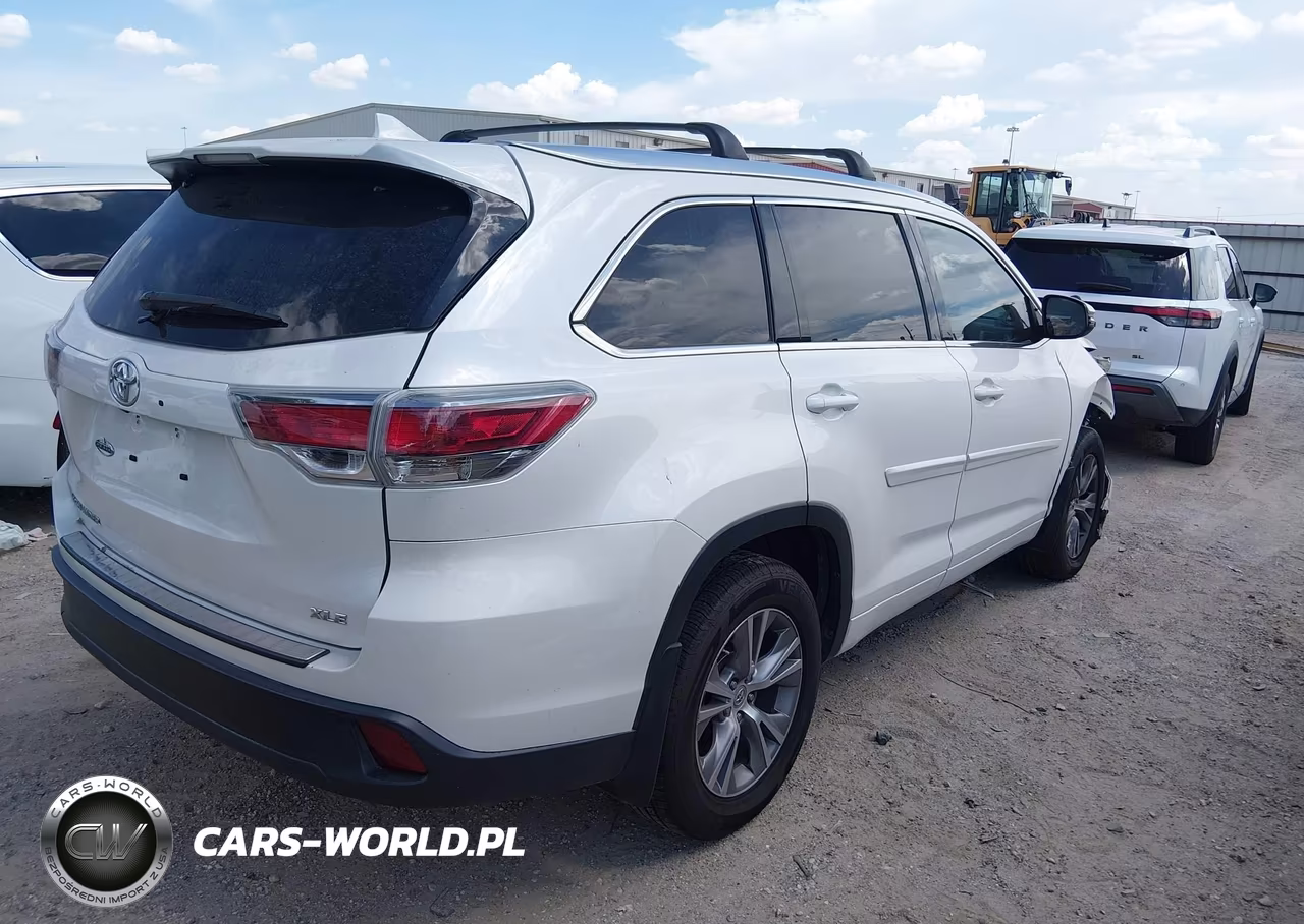 2014 Toyota Highlander Xle V6 VIN:5TDKKRFHXES037761 - 4