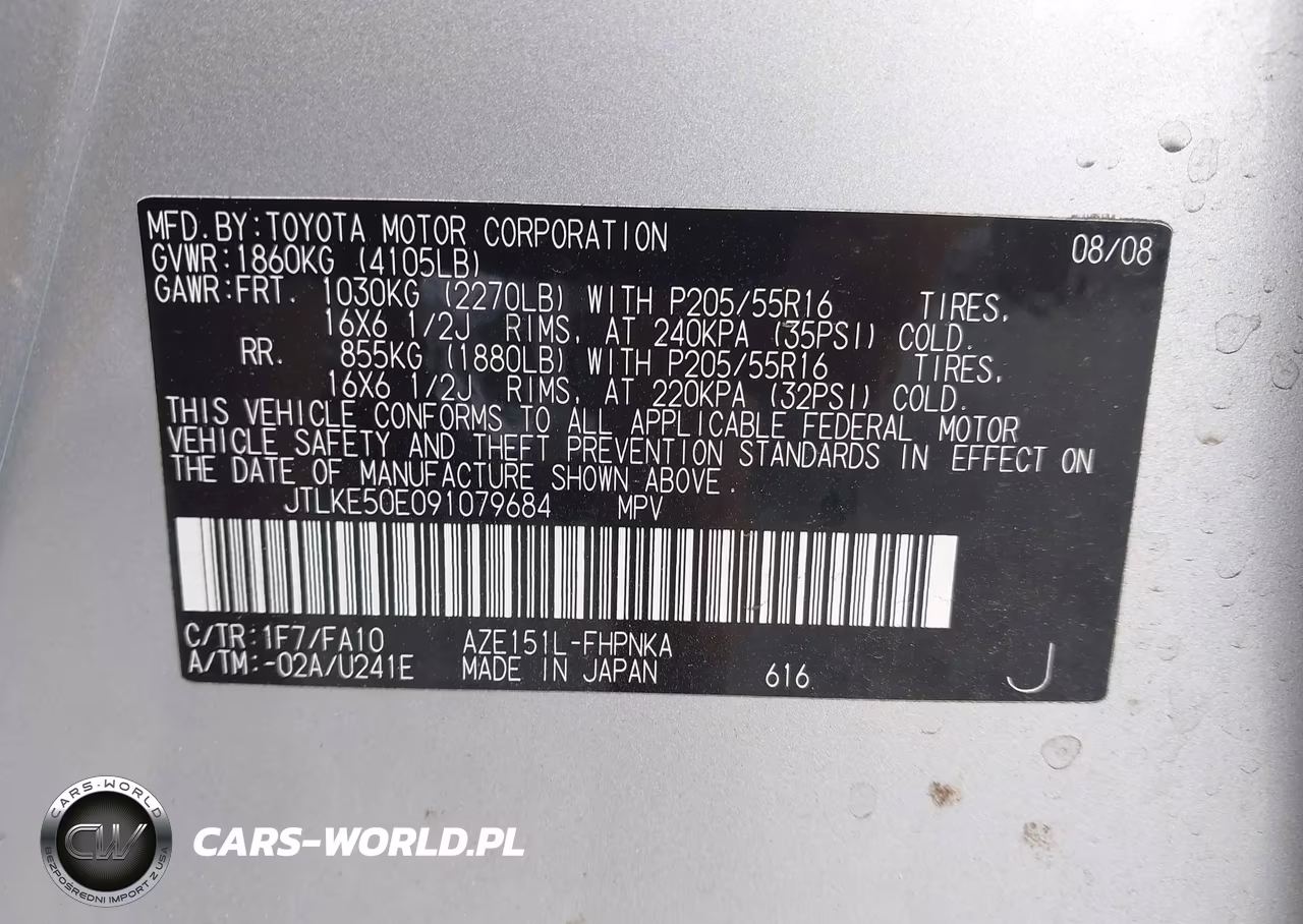 2009 Scion Xb VIN:JTLKE50E091079684 - 9
