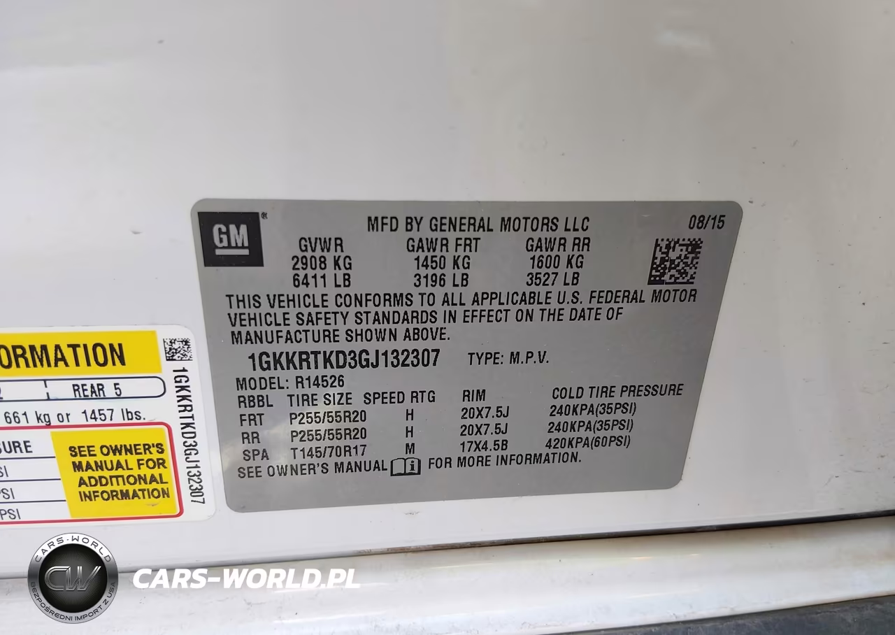 2016 GMC Acadia Denali VIN:1GKKRTKD3GJ132307 - 9
