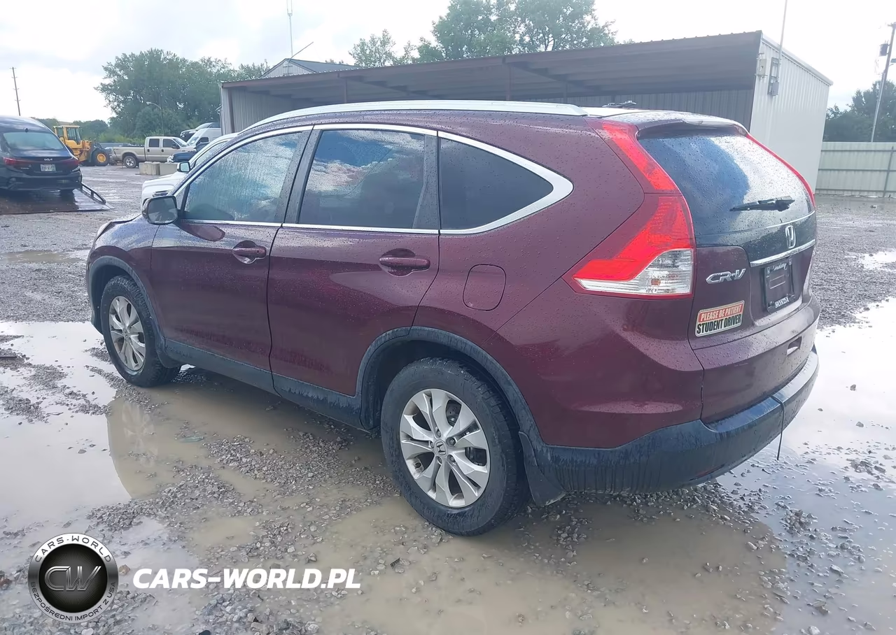 2014 Honda Cr-V Ex-L VIN:5J6RM3H77EL009485 - 3