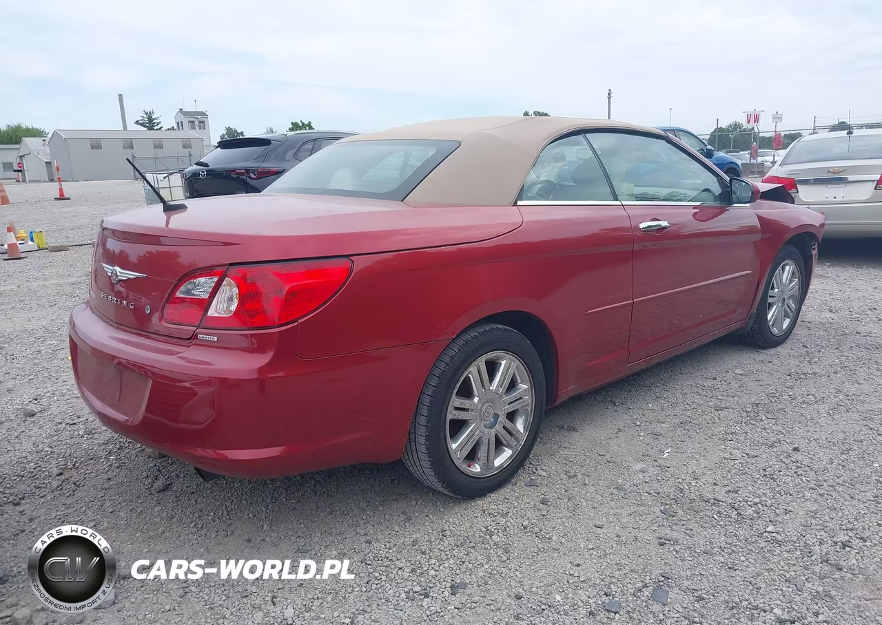 2008 Chrysler Sebring Limited VIN:1C3LC65M68N692531 - 4