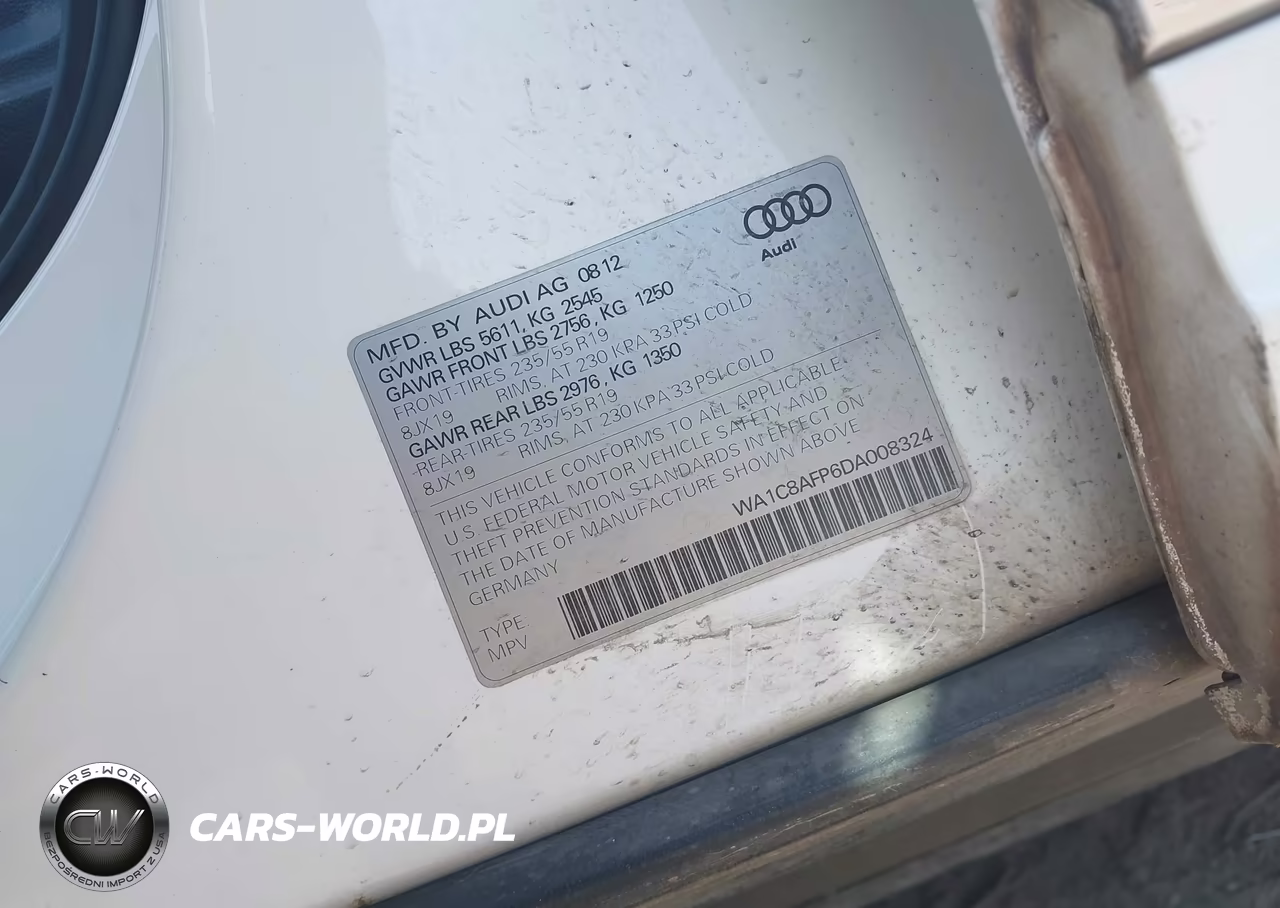 2013 Audi Q5 Hybrid 2.0T Prestige VIN:WA1C8AFP6DA008324 - 9