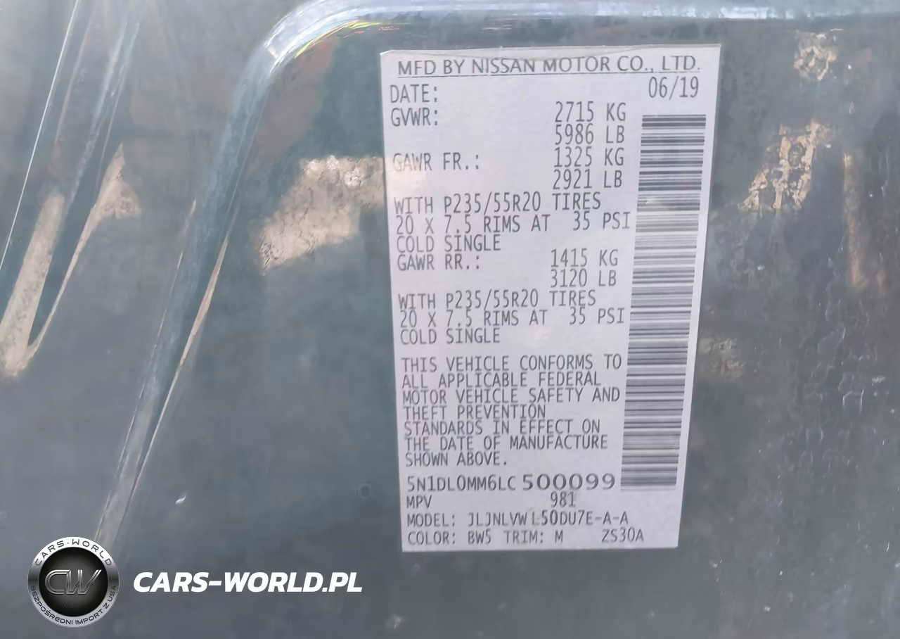 2020 Infiniti Qx60 Luxe Awd VIN:5N1DL0MM6LC500099 - 9