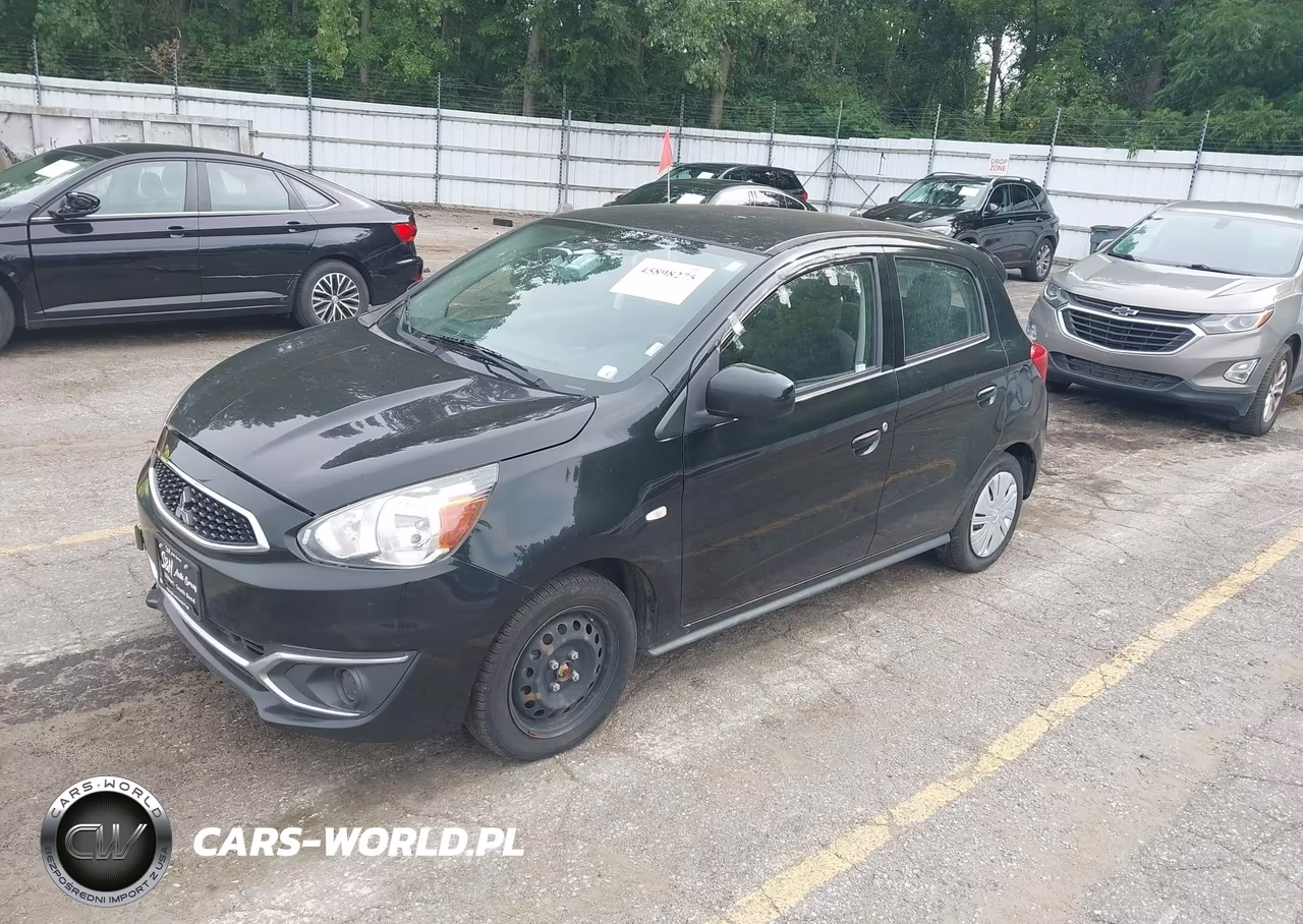 2019 Mitsubishi Mirage Es-Rf VIN:ML32A3HJ6KH013086 - 2