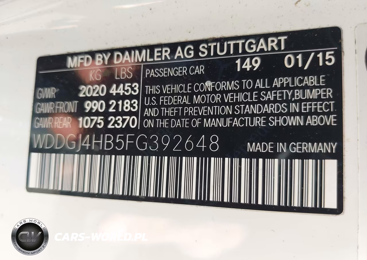 2015 Mercedes-Benz C 250 VIN:WDDGJ4HB5FG392648 - 9