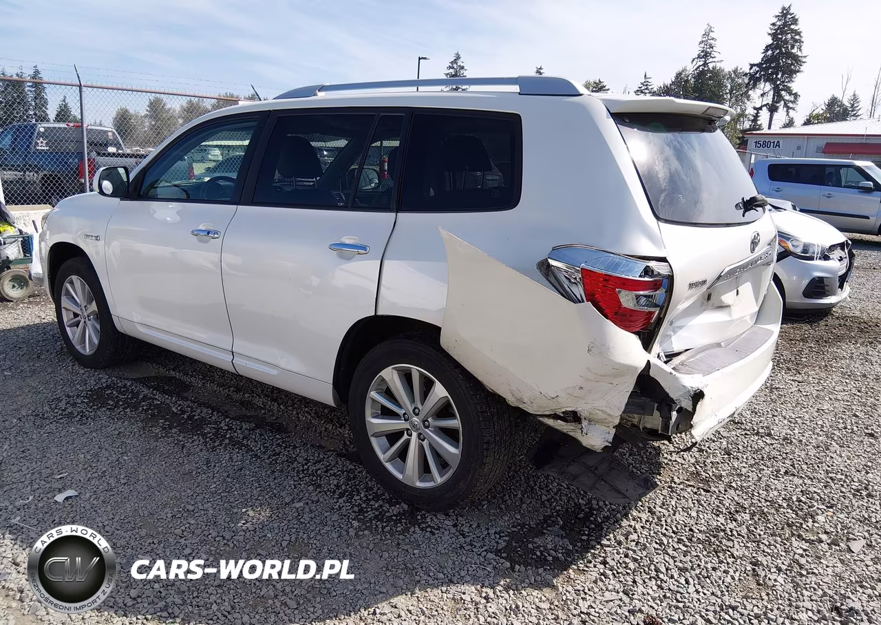 2009 Toyota Highlander Hybrid Limited VIN:JTEEW44A592028324 - 3