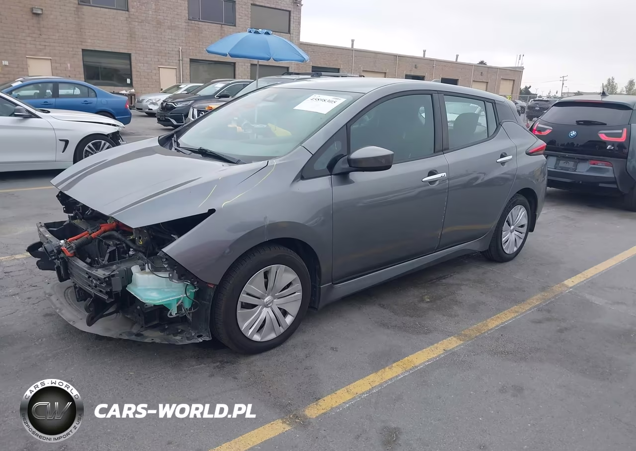 2020 Nissan Leaf S 40 Kwh VIN:1N4AZ1BP6LC308597 - 2