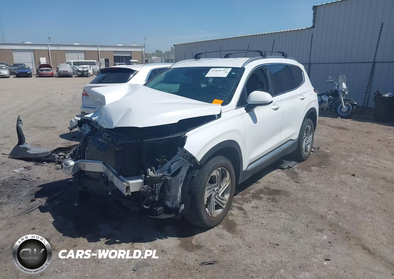 2022 Hyundai Santa Fe Sel VIN:5NMS24AJ2NH396490 - 2