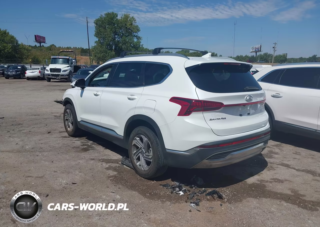2022 Hyundai Santa Fe Sel VIN:5NMS24AJ2NH396490 - 3