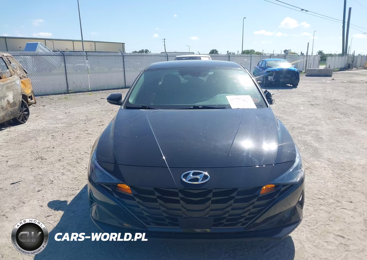 2021 Hyundai Elantra Sel VIN:KMHLS4AG3MU132769 - 12