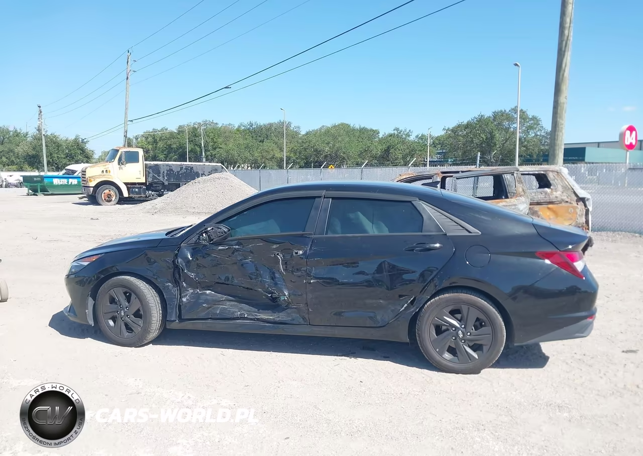 2021 Hyundai Elantra Sel VIN:KMHLS4AG3MU132769 - 14