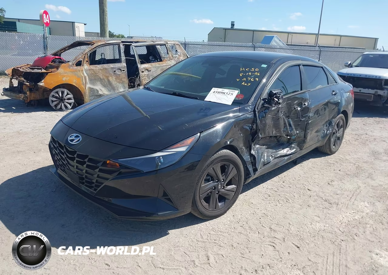 2021 Hyundai Elantra Sel VIN:KMHLS4AG3MU132769 - 2