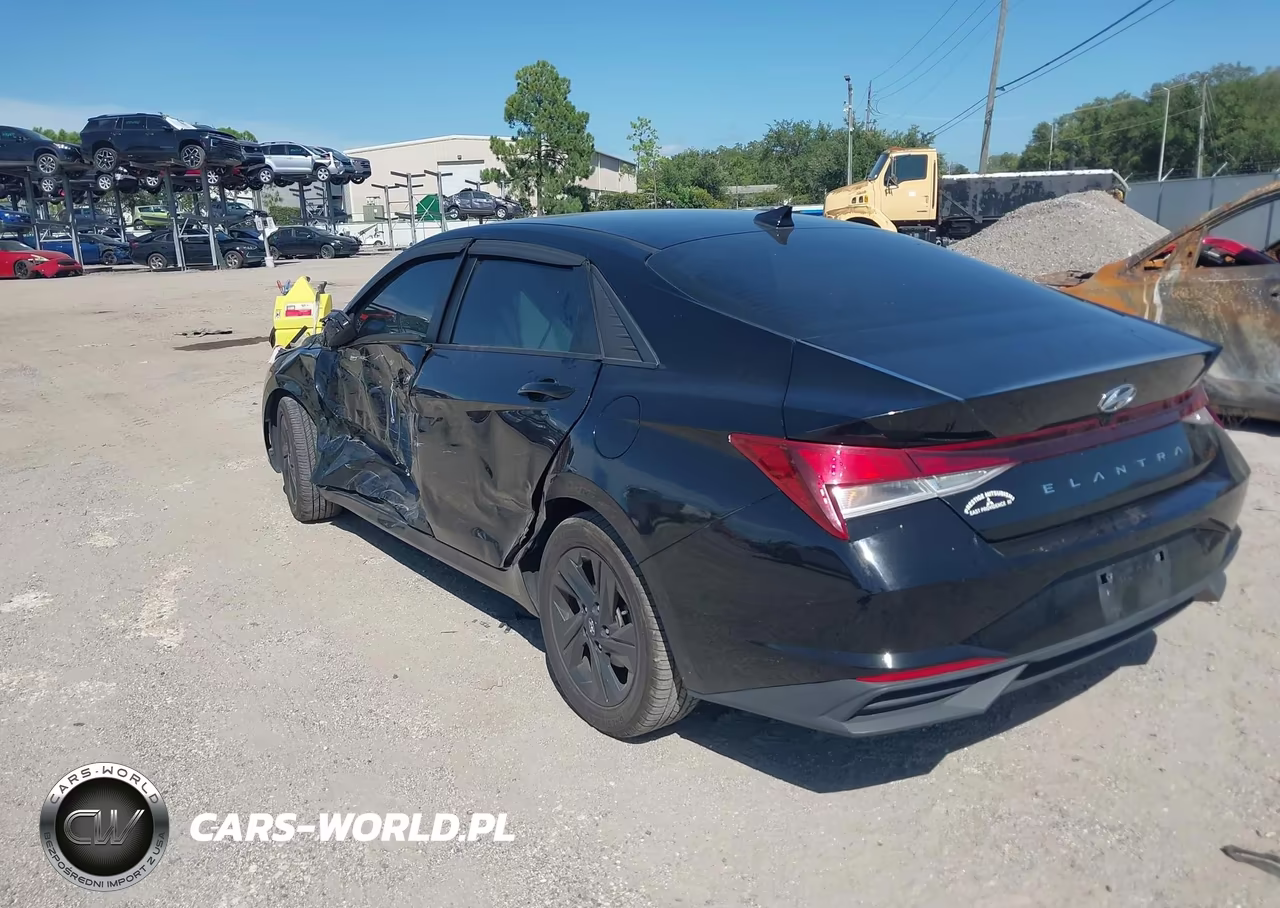 2021 Hyundai Elantra Sel VIN:KMHLS4AG3MU132769 - 3