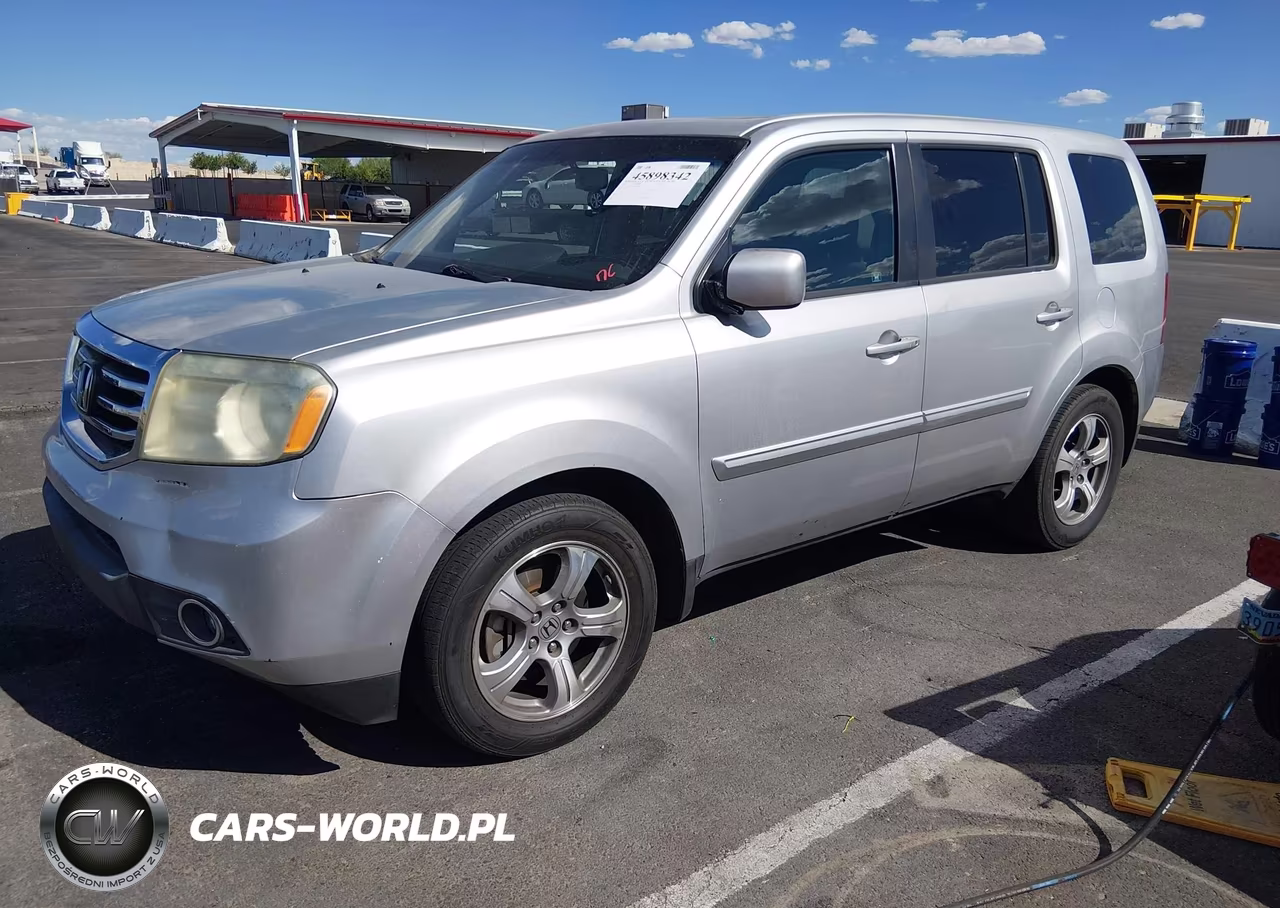 2012 Honda Pilot Ex-L VIN:5FNYF4H53CB048851 - 2