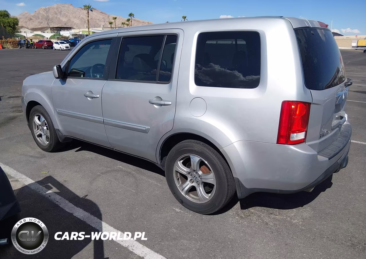 2012 Honda Pilot Ex-L VIN:5FNYF4H53CB048851 - 3