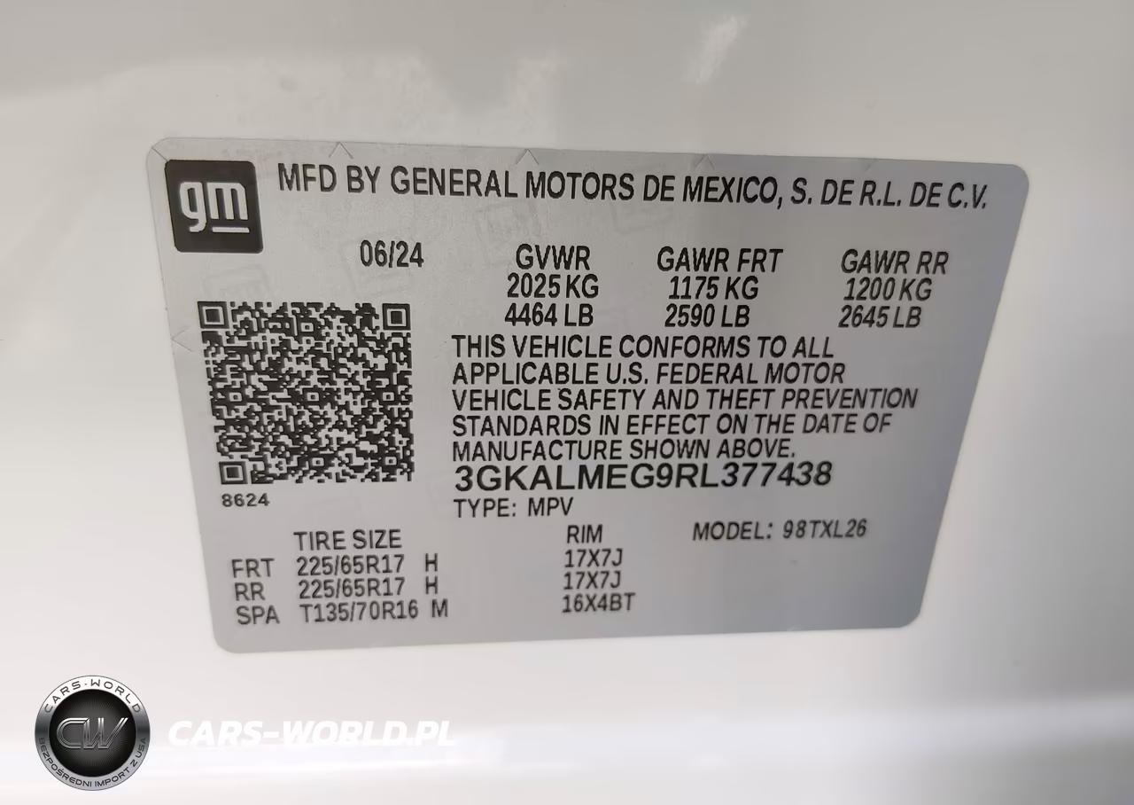 2024 GMC Terrain Fwd Sle VIN:3GKALMEG9RL377438 - 9