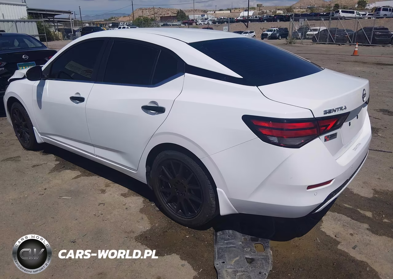 2024 Nissan Sentra S Xtronic Cvt VIN:3N1AB8BV3RY358138 - 3