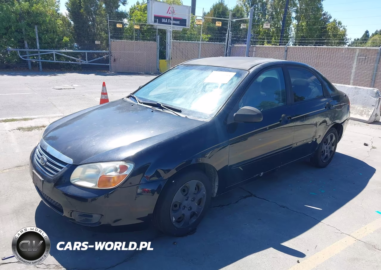 2008 Kia Spectra Ex VIN:KNAFE122385580744 - 2